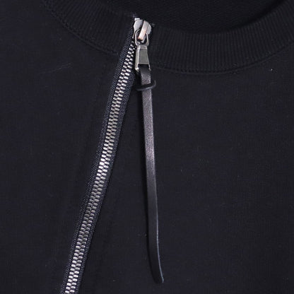 THE VIRIDI-ANNE 26SS Sweat Zip Jacket Black Size 3
