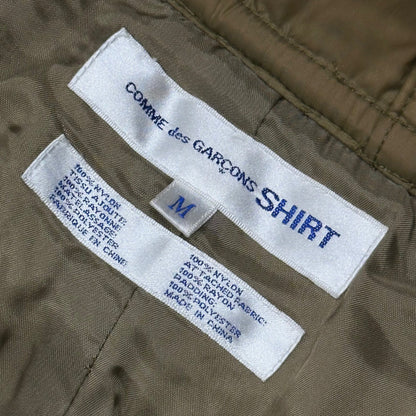 COMME des GARCONS SHIRT 00s Padded Duffle Coat Khaki Size M