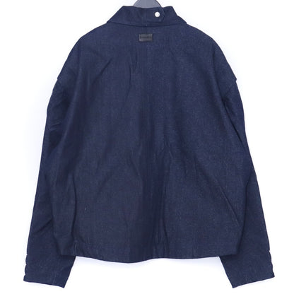 A.F ARTEFACT Denim Tuck Sleeves Jacket Indigo Size 2