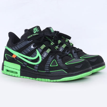 OFF-WHITE AIR RUBBER DUNK LOW Sneakers Black Size 26.5cm