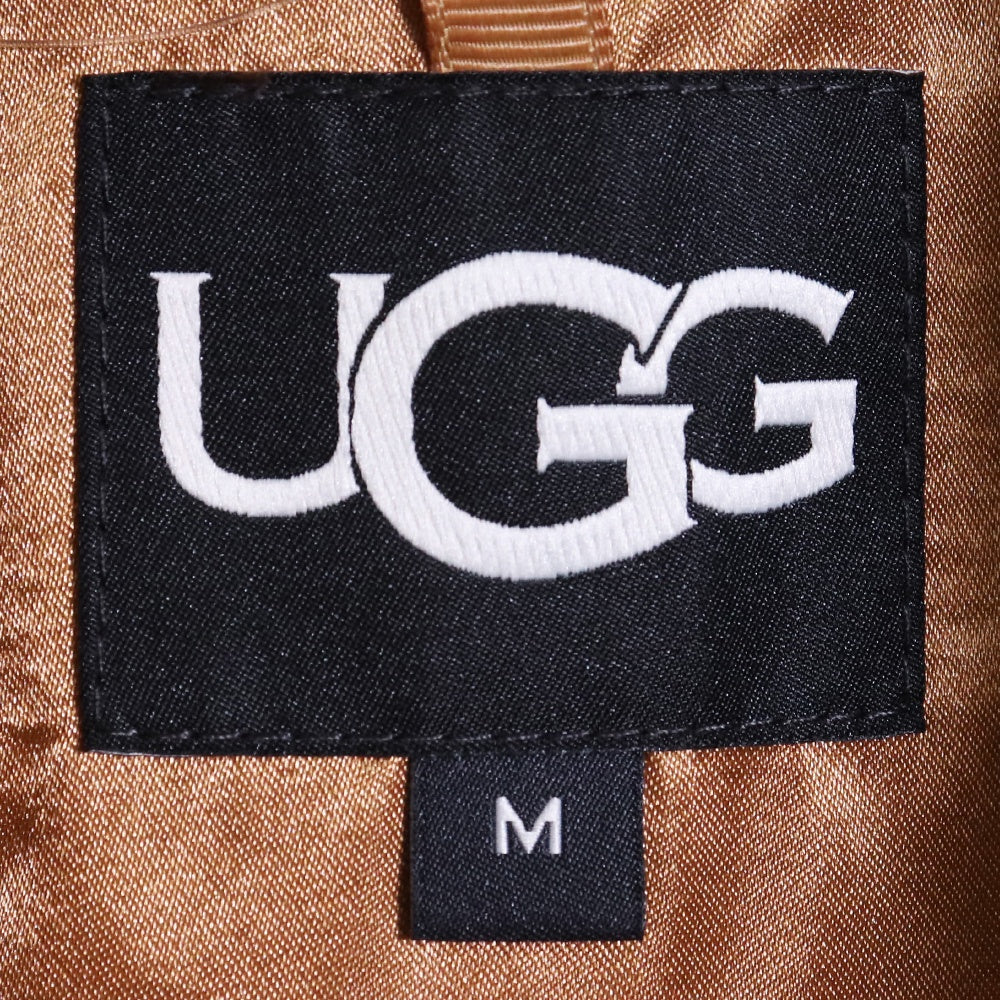UGG Gertrude Long Teddy Coat Brown Size M