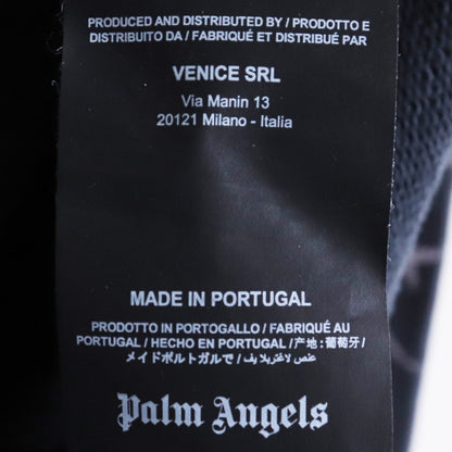 PALM ANGELS 17AW Vintage Wash Pullover Hoodie Gray Size S