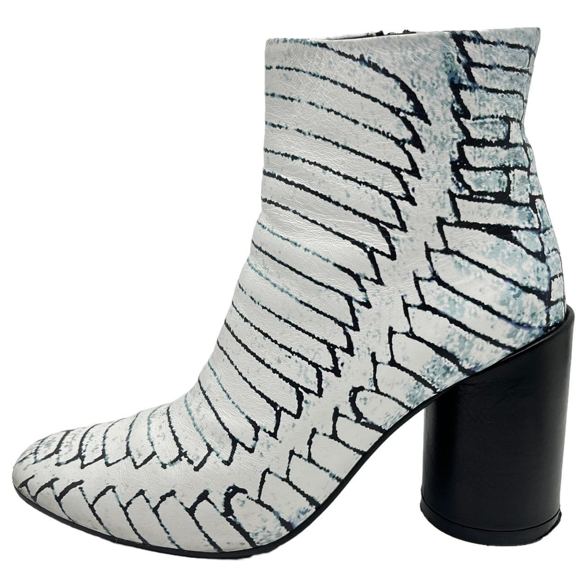 MM6 Maison Margiela 90mm Ankle Boots White Size 38