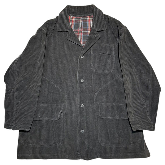 Y's 70s-80s Wide-Wale Corduroy Hunting Jacket Size FREE