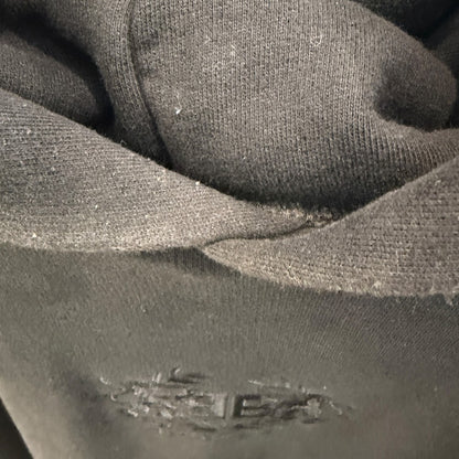 BALENCIAGA 21SS BB Logo Large Fit Hoodie Black Size XXS