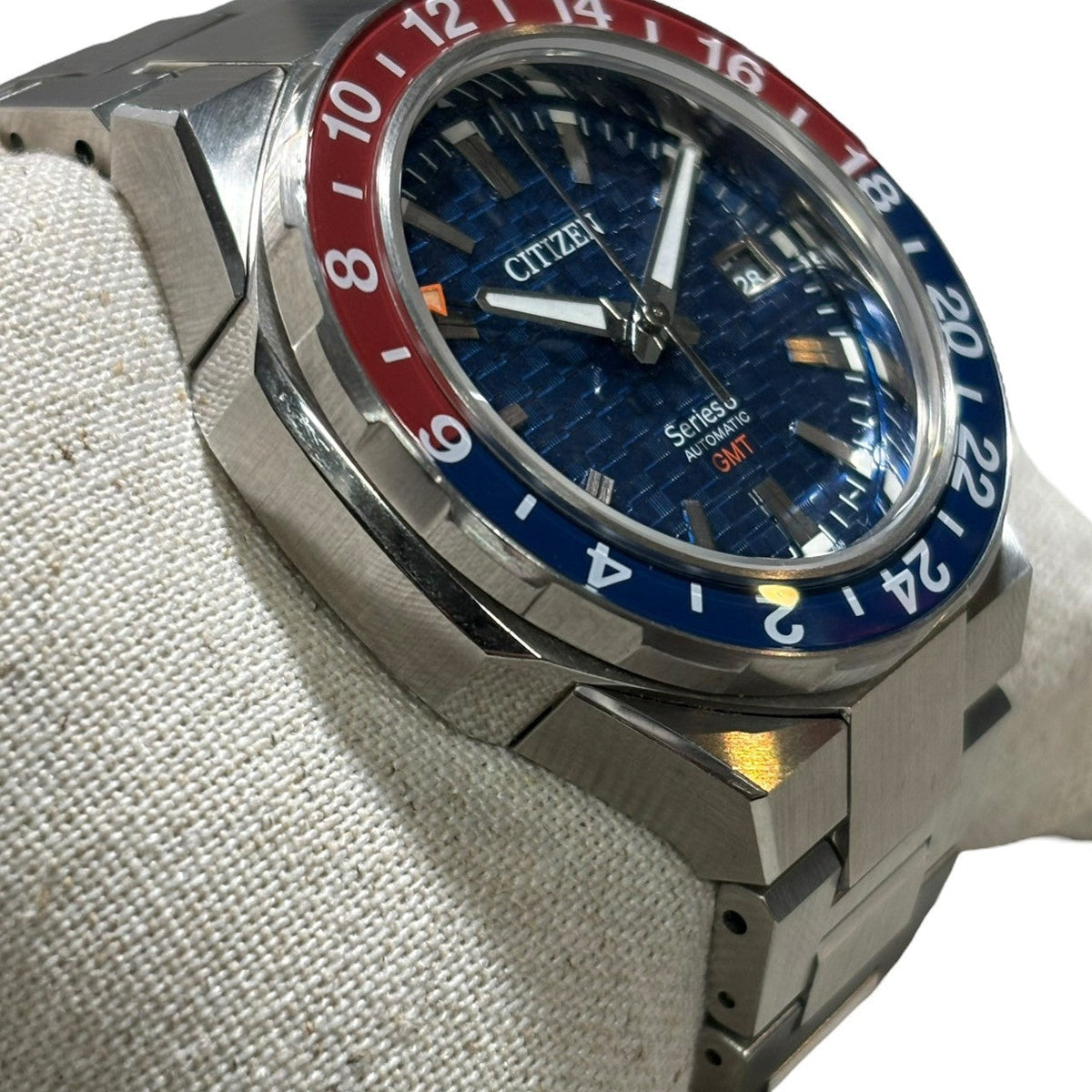 CITIZEN Series 8 SS Automatic Blue Dial Watch