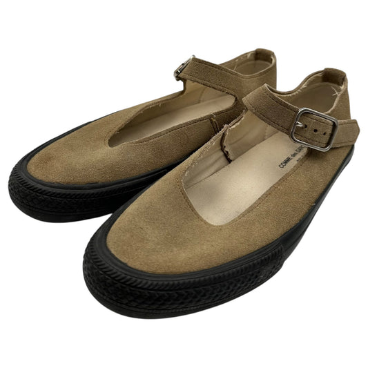 COMME des GARCONS Suede Mary Jane Flat Sneakers Size 7