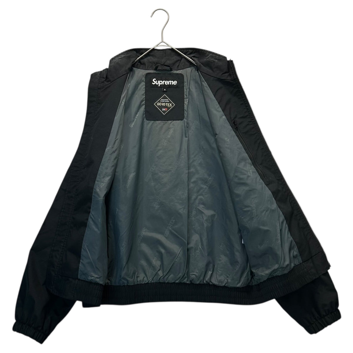 SUPREME 19SS GORE-TEX Nylon Court Jacket Black Size S