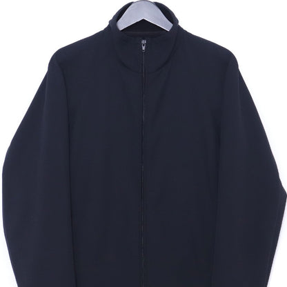 PRADA Zip-Up Blouson Jacket Black Size XS