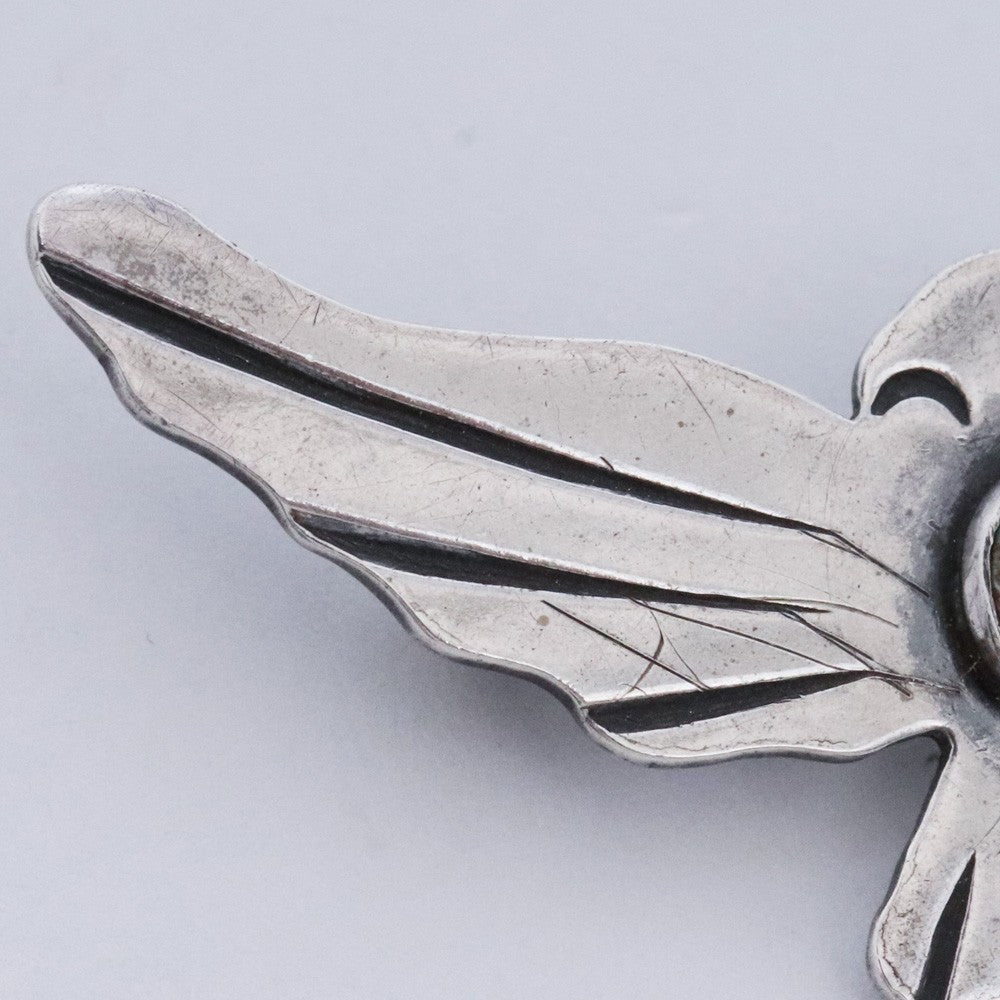NATIVE AMERICAN JEWELY SANTO DOMINGO VINTAGE Silver Size F