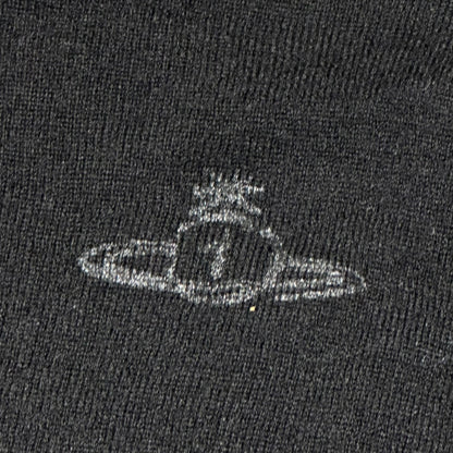 Vivienne Westwood Orb Logo Wool Knit Black Size UNISEX SM