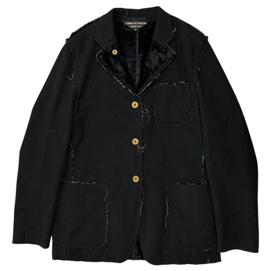 COMME des GARCONS HOMME PLUS 02AW Jacket Black Size S