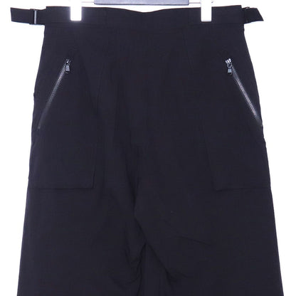 THE VIRIDI-ANNE 25SS Ripstop Wide Trousers Black Size 1