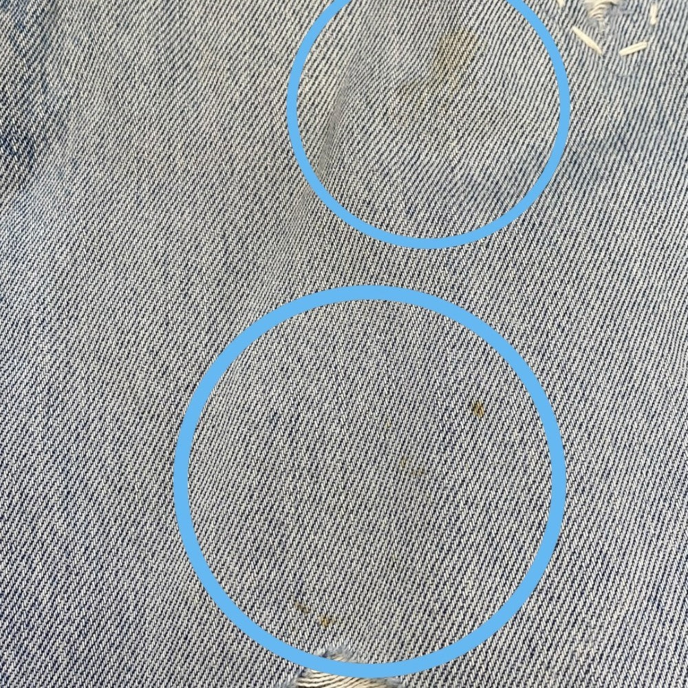 READYMADE 22SS RE JEANS Indigo Remake Damaged Jeans