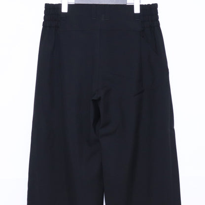 CROMAGNON Gabardine Baggy Pants Black Size 1
