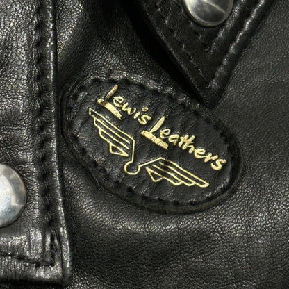 LEWIS Leathers Lightning Tight Fit Double Jacket Size 34