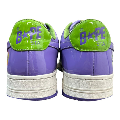 A BATHING APE Patent Bape Sta Sneakers Multi Size 9.5