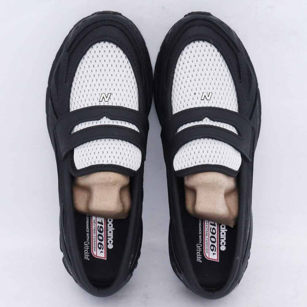 NEW BALANCE 1906L Black Angora Loafer Sneakers Size 26cm