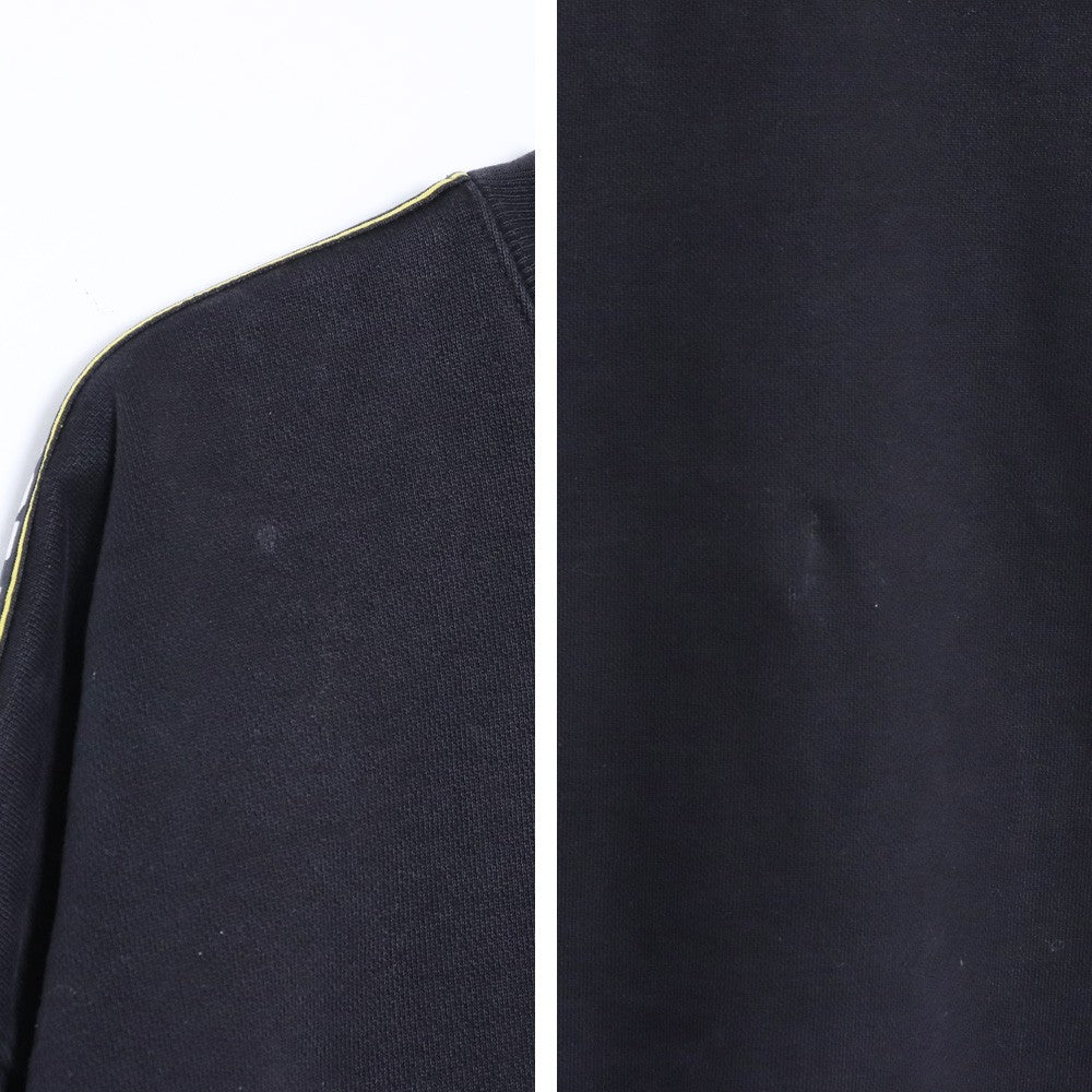VETEMENTS Logo Tape Pullover Sweatshirt Black Size S