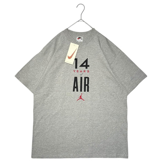 NIKE 90s Vintage 14 Year Air Jordan T-Shirt Gray Size L