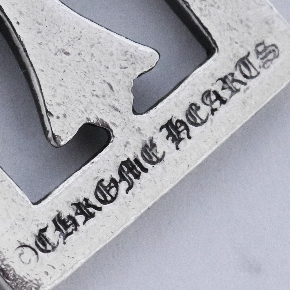 CHROME HEARTS Framed Open Babyfat Pendant Silver Size F