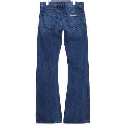 Chrome Hearts RS Bootleg Flare Denim Cross Button Size 32