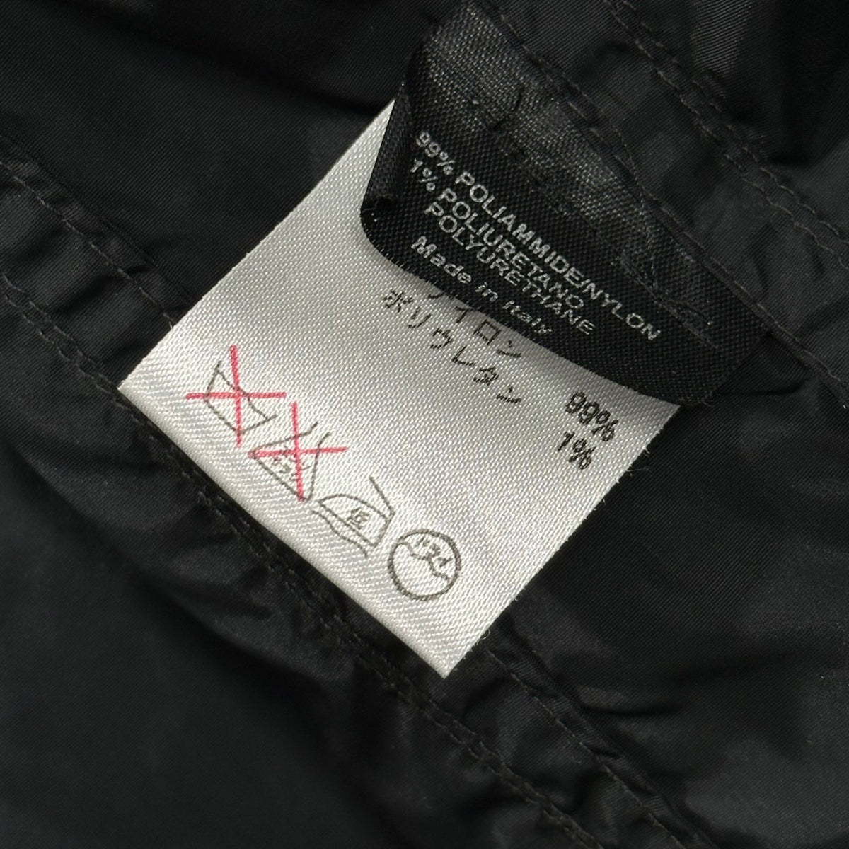 GUCCI 99SS By Tom Ford Nylon Rider Jacket Black Size 48