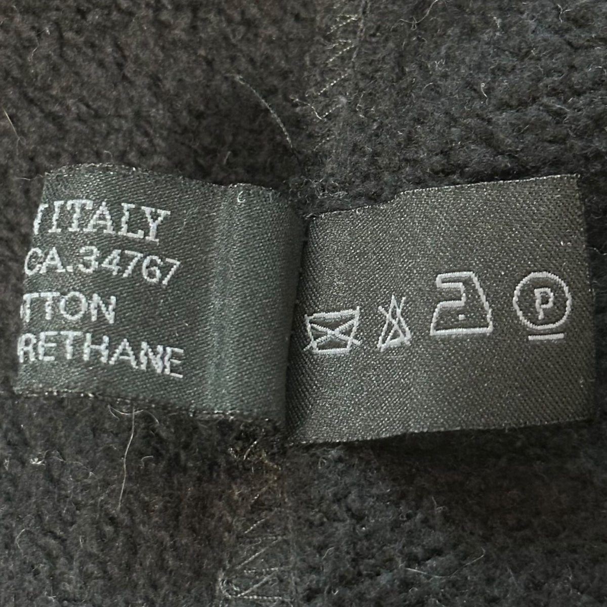 PRADA SPORT 00s Archive Nylon-Blend Grey Sweatshirt Size M