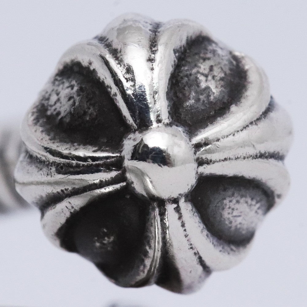 CHROME HEARTS NAIL CROSS BALL RING Silver Ring Size ONE SIZE