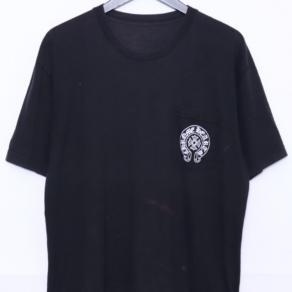 CHROME HEARTS Honolulu Horseshoe Print T-Shirt Black Size L