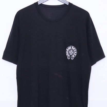 CHROME HEARTS Honolulu Horseshoe Print T-Shirt Black Size L