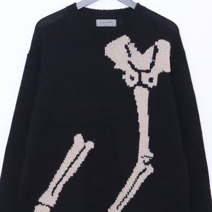 YOHJI YAMAMOTO POUR HOMME 22AW Reissue Bone Knit Size 3