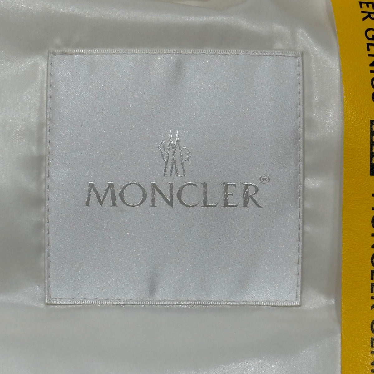 MONCLER 21SS PARK GILET Logo Down Vest Yellow Size 3