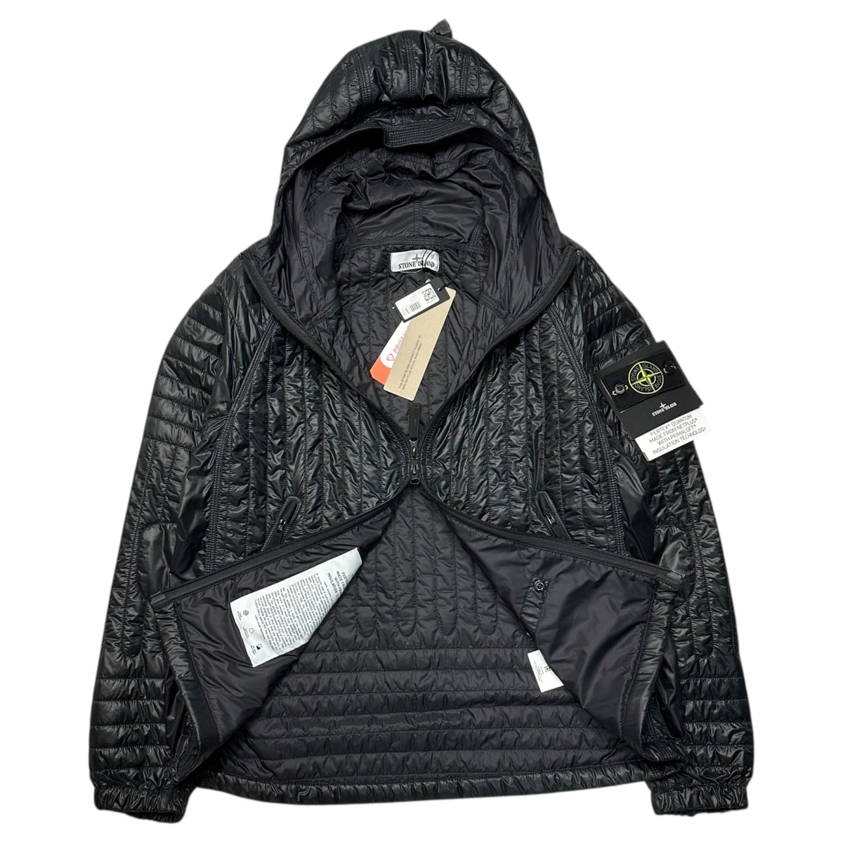 STONE ISLAND 24AW PERTEX PRIMALOFT Jacket Black Size L