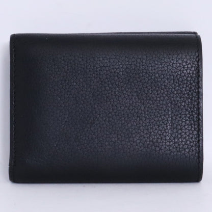 LOEWE Tri-Fold Wallet Black Size F
