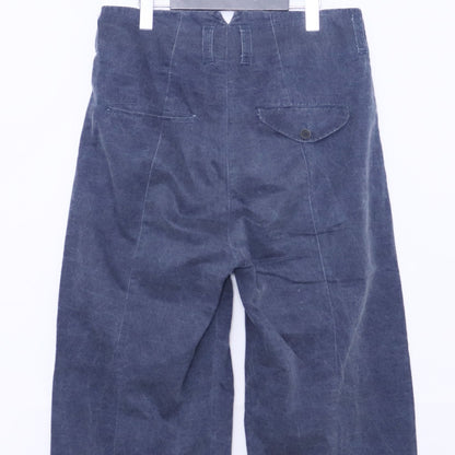 HANNIBAL Washed Two-Tuck Wide Casual Pants Size 46