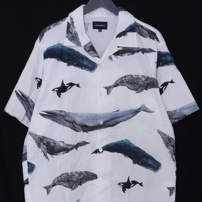 DESCENDANT 25SS Seafarers Textile SS Shirt White Size 3