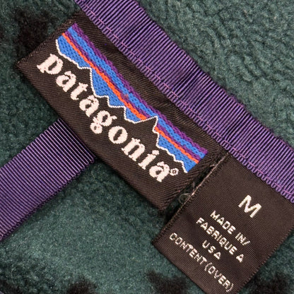 Patagonia 1994 Sacajawea Synchilla Jacket Green/Black Size M