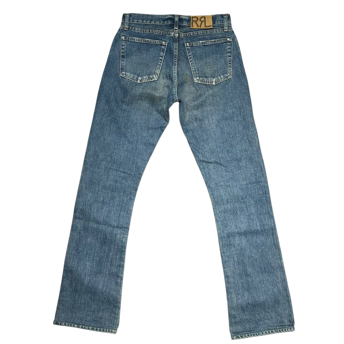 RRL Vintage-Washed Denim Pants Indigo Size W28