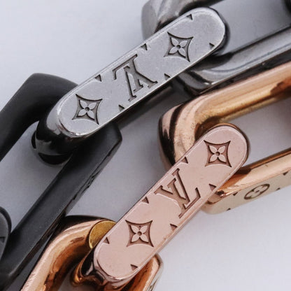 Louis Vuitton Monogram Chain Metal Silver Gold Size F