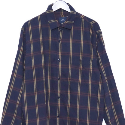 Remi Relief C/Cu Check Long-Sleeve Button-Up Shirt