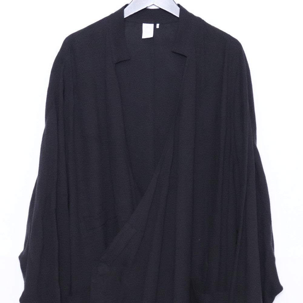 TAC TAC Linen Yukata Coat Black Size M