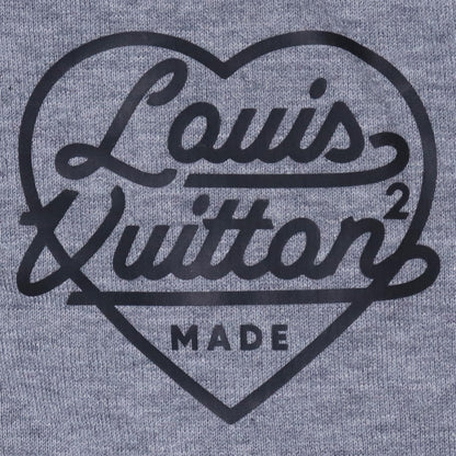 LOUIS VUITTON x NIGO 22SS Printed Heart Shorts Gray Size XL
