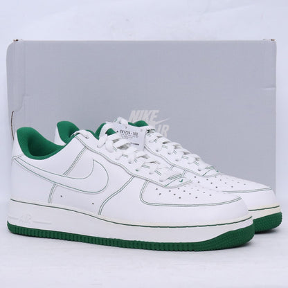 NIKE Air Force 1 Low White/Green Sneakers Size 30cm