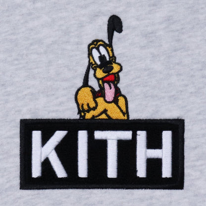 Disney KITH Cyber Monday Pluto Logo Hoodie Gray Size L