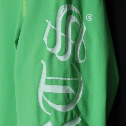 Chrome Hearts Green Side CH Logo Print Rush Guard Size M