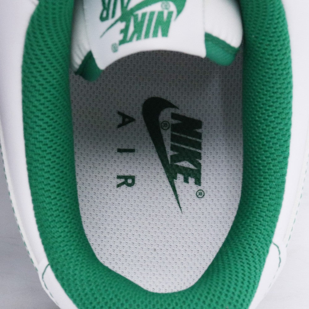 NIKE Air Force 1 Low White/Green Sneakers Size 30cm
