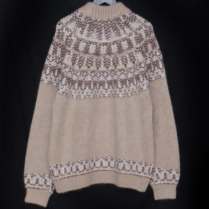 Innat 24AW Nordic Sweater Beige Free Size