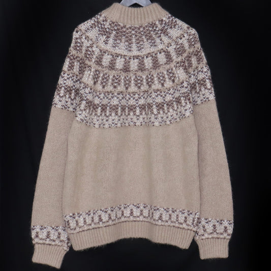 Innat 24AW Nordic Sweater Beige Free Size