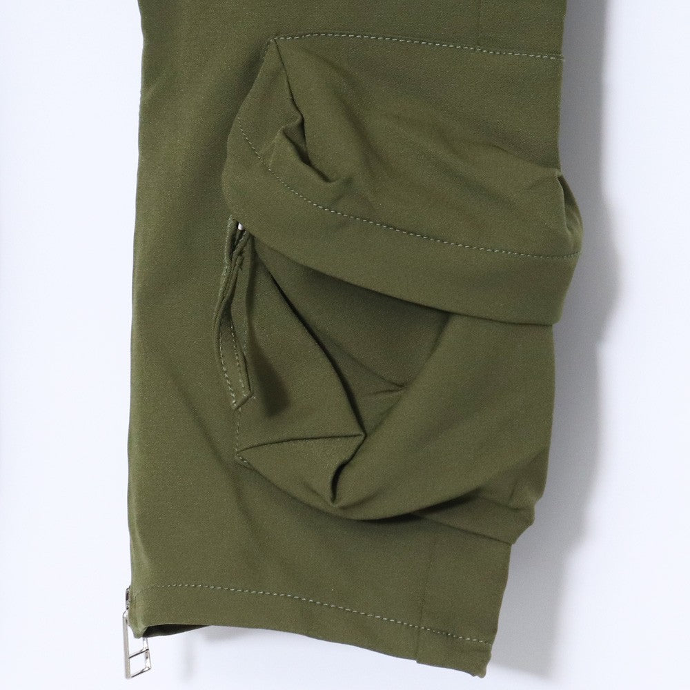 MLVINCE Type-4 Slim Stretch Cargo Pants Khaki Size 34